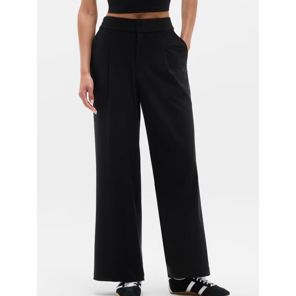 Athleta TALL Pinnacle High Rise Trouser 8 472041 Black